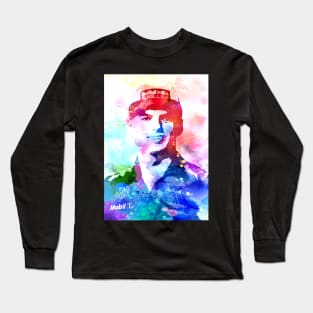 Max Verstappen Watercolor Long Sleeve T-Shirt